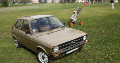 Audi 50 1.1 GL, 1975 : Mini-Golf