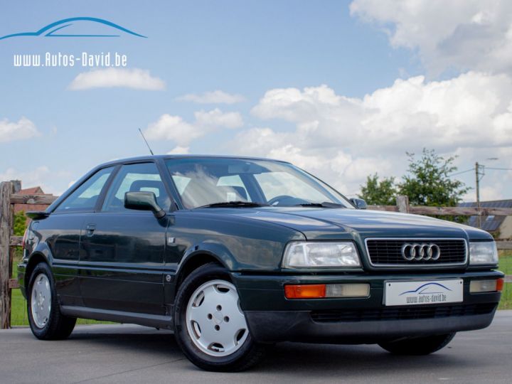 Audi 90 Coupé 20 - HISTORIEK - OPEN DAK - ELEKT RAMEN - RAGUSA GROEN - 1