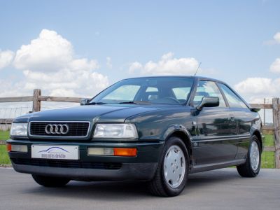 Audi 90 Coupé 20 - HISTORIEK - OPEN DAK - ELEKT RAMEN - RAGUSA GROEN   - 3