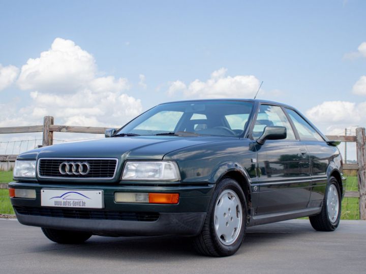 Audi 90 Coupé 20 - HISTORIEK - OPEN DAK - ELEKT RAMEN - RAGUSA GROEN - 3