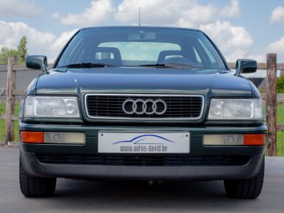 Audi 90 Coupé 20 - HISTORIEK - OPEN DAK - ELEKT RAMEN - RAGUSA GROEN   - 4