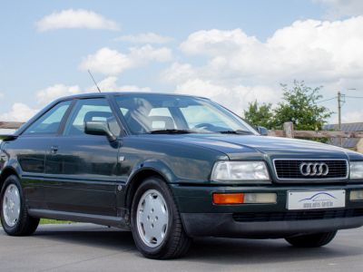 Audi 90 Coupé 20 - HISTORIEK - OPEN DAK - ELEKT RAMEN - RAGUSA GROEN   - 5