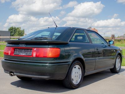 Audi 90 Coupé 20 - HISTORIEK - OPEN DAK - ELEKT RAMEN - RAGUSA GROEN   - 7