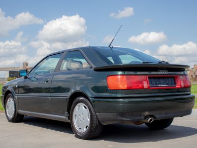 Audi 90 Coupé 20 - HISTORIEK - OPEN DAK - ELEKT RAMEN - RAGUSA GROEN   - 9