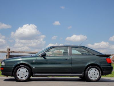 Audi 90 Coupé 20 - HISTORIEK - OPEN DAK - ELEKT RAMEN - RAGUSA GROEN   - 10