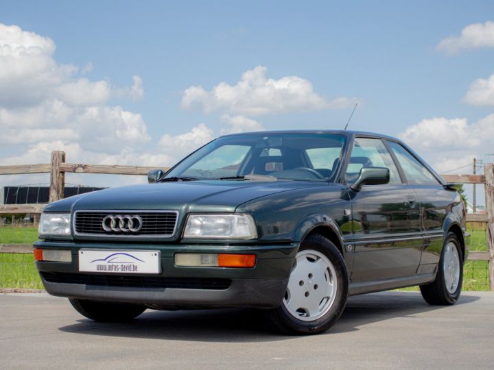 Audi 90 Coupé 20 - HISTORIEK - OPEN DAK - ELEKT RAMEN - RAGUSA GROEN - 36