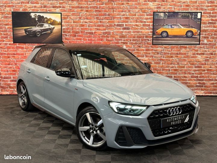 Audi A1 Sportback 35 TFSI 150 cv S LINE STRONIC7 ( 35TFSI ) GRIS NARDO IMMAT FRANCAISE - 1