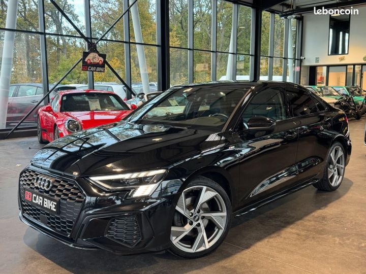 Audi A3 Berline 35 TDI 150 S LINE S-tronic Garantie 6 ans Bang & Olufsen Apple carplay régulateur adaptatif 469-mois - 1