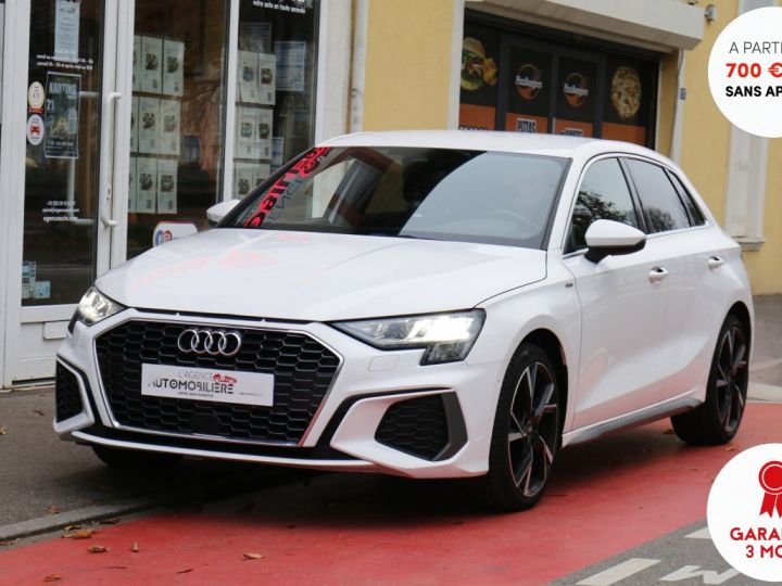 Audi A3 Sportback 15 TFSI 150 Mild Hybrid S Line S-Tronic7 (CarPlay,ACC,Méplat) - 1