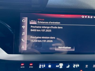 Audi A3 Sportback 35 TDI 150 ch S tronic Design Camera Apple Carplay sans fil   - 21