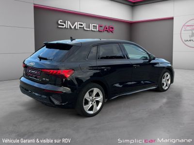 Audi A3 Sportback 35 TDI 150 S tronic 7 S Line 1 ERE MAIN SUIVI CARPLAY SIÈGES ELECS CHAUFFANTS CAM RECUL GARANTIE 12 MOIS   - 3