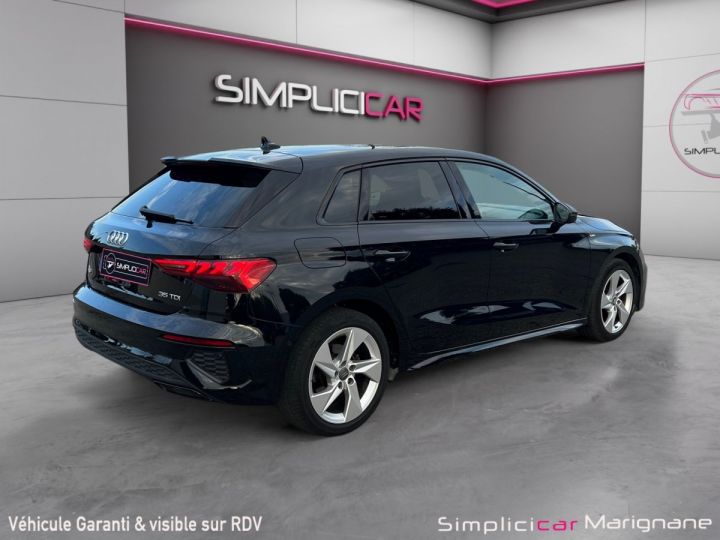 Audi A3 Sportback 35 TDI 150 S tronic 7 S Line 1 ERE MAIN SUIVI CARPLAY SIÈGES ELECS CHAUFFANTS CAM RECUL GARANTIE 12 MOIS - 3