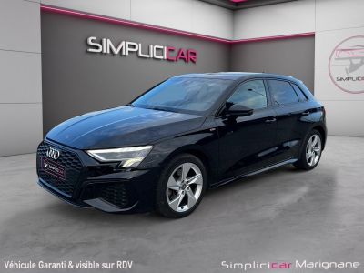 Audi A3 Sportback 35 TDI 150 S tronic 7 S Line 1 ERE MAIN SUIVI CARPLAY SIÈGES ELECS CHAUFFANTS CAM RECUL GARANTIE 12 MOIS   - 6