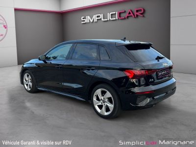 Audi A3 Sportback 35 TDI 150 S tronic 7 S Line 1 ERE MAIN SUIVI CARPLAY SIÈGES ELECS CHAUFFANTS CAM RECUL GARANTIE 12 MOIS   - 8