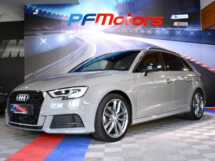 Audi A3 Sportback S-Line 35 TFSI 150 S-Tronic GPS Virtual Attelage Bang Olufsen Pré sense ACC Drive JA 18 Type S3 - 1