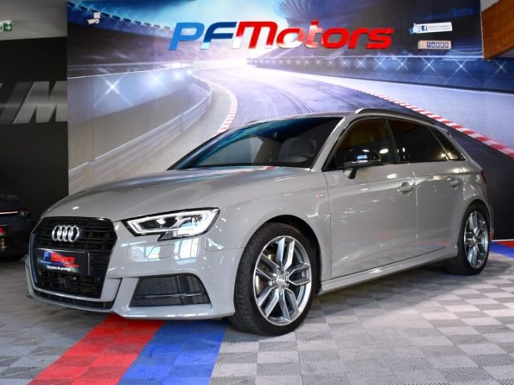 Audi A3 Sportback S-Line 35 TFSI 150 S-Tronic GPS Virtual Attelage Bang Olufsen Pré sense ACC Drive JA 18 Type S3 - 7