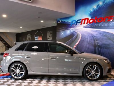 Audi A3 Sportback S-Line 35 TFSI 150 S-Tronic GPS Virtual Attelage Bang Olufsen Pré sense ACC Drive JA 18 Type S3   - 34