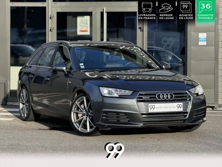 Audi A4 QUATTRO 30L 272CV S LINE /FRANCAISE/SIEGE CHAUFFANT/MEPLAT/CHASSIS SPORT/LIVRAISON/REPRISE/ - 1