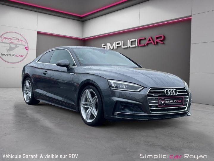 Audi A5 30 V6 TDI 218 ch S line Quattro S tronic 7 rapports Garantie 1 AN - 1