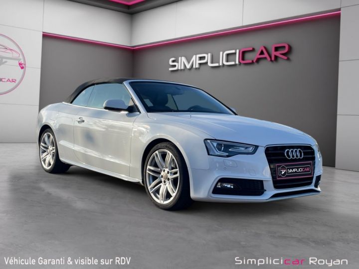 Audi A5 CABRIOLET 20 TDI 190CV S LINE GARANTIE 12 MOIS - 1