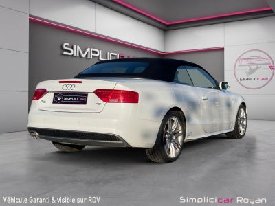 Audi A5 CABRIOLET 20 TDI 190CV S LINE GARANTIE 12 MOIS   - 4