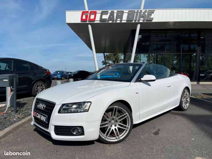 Audi A5 Cabriolet S-Line V6 TDI 240 ch Quattro Xenon Bang&Olufsen Camera Jantes RS 20 pouces - 1