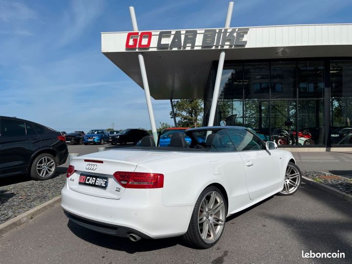 Audi A5 Cabriolet S-Line V6 TDI 240 ch Quattro Xenon Bang&Olufsen Camera Jantes RS 20 pouces - 2