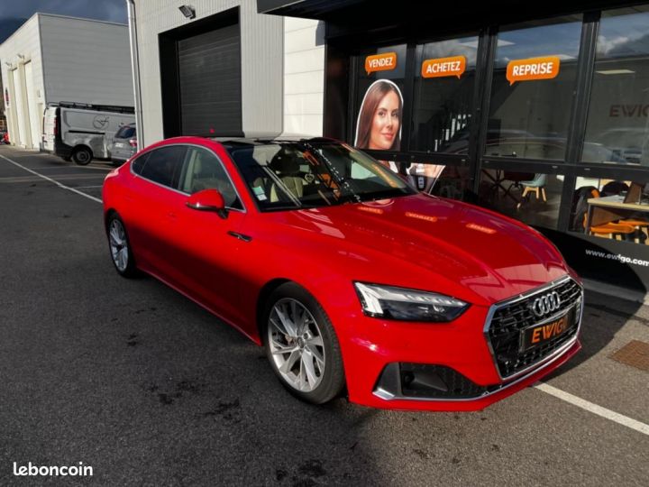 Audi A5 Sportback 20 40 TDI 190 LUXE QUATTRO S-TRONIC CARPLAY + TOIT OUVRANT CAMÉRA DE RECUL - 1