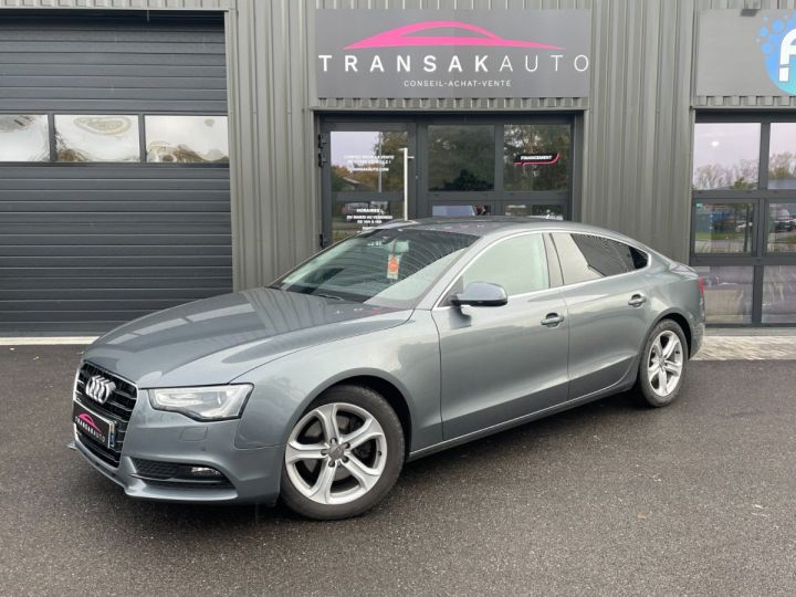 Audi A5 Sportback 20 tdi 177 ch attraction quattro avec ges chauffants ouverture mains libres navigation cuir - 1