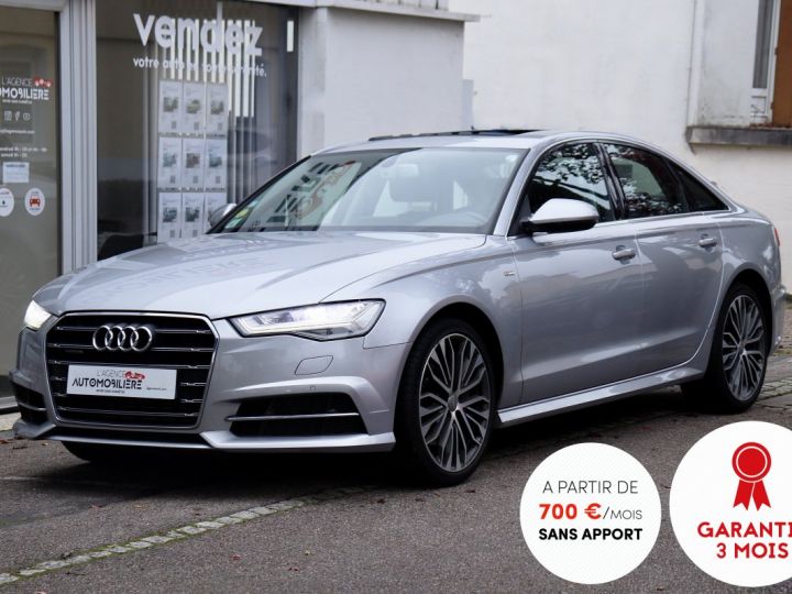 Audi A6 Berline Ph2 30 TDI 272 Quattro S Line S-Tronic 7 (TO,Cam360,Cuir,CarPlay) - 1