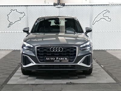 Audi Q2 New 35 tfsi 150ch s tronic line plus 1°main francais tva recuperable gris daytona gps couleur key less go virtual cockpit camera de recul volant mepla   - 2