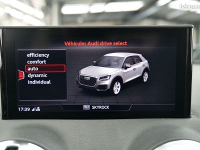 Audi Q2 New 35 tfsi 150ch s tronic line plus 1°main francais tva recuperable gris daytona gps couleur key less go virtual cockpit camera de recul volant mepla   - 10