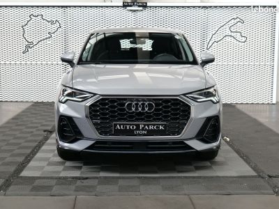 Audi Q3 Sportback 35tdi 150 sport 1°main francais tva recuperable xenon gps couleur hayon electrique clim auto detecteur ligne blanche angle mort camera attelage   - 2