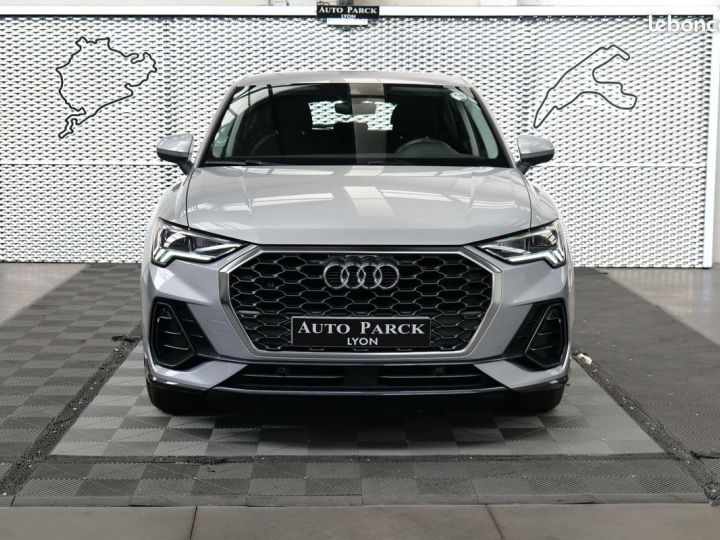 Audi Q3 Sportback 35tdi 150 sport 1°main francais tva recuperable xenon gps couleur hayon electrique clim auto detecteur ligne blanche angle mort camera attelage - 2