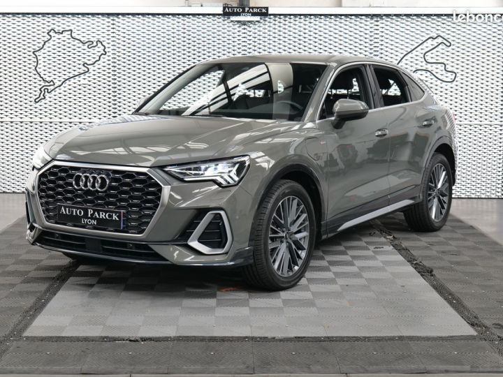 Audi Q3 Sportback 45 TFSIe 245CH S TRONIC LINE 1° MAIN FRANCAIS TVA RECUPERABLE -AUDI MATRIX LED VIRTUAL COCKPIT CLIM AUTO HAYON EMECTRIQUE SIEGES CHAUFFANTS KEY LESS G - 1