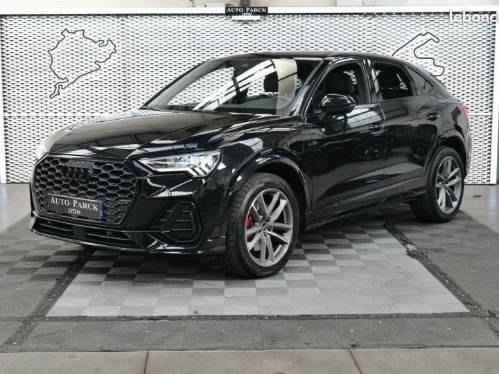 Audi Q3 Sportback 45 TFSIe 245CH S TRONIC LINE 1° MAIN FRANCAIS TVA RECUPERABLE -AUDI MATRIX LED VIRTUAL COCKPIT PLUS CAMERA DE RECUL JA19 KEY LESS GO PACK BLACK ECLAIR - 1