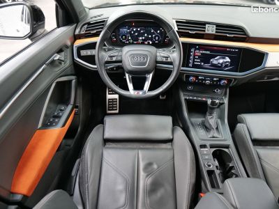 Audi Q3 Sportback 45 TFSIe 245CH S TRONIC LINE 1° MAIN FRANCAIS TVA RECUPERABLE -AUDI MATRIX LED VIRTUAL COCKPIT PLUS CAMERA DE RECUL JA19 KEY LESS GO PACK BLACK ECLAIR   - 6