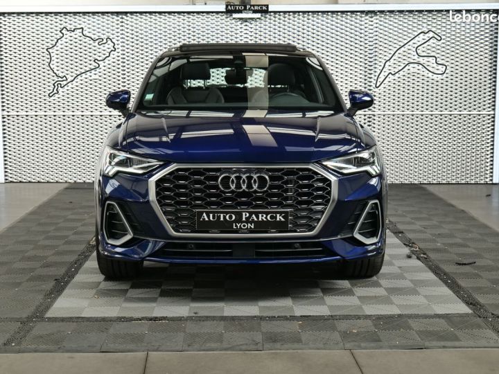 Audi Q3 Sportback 45 TFSIe 245CH S TRONIC LINE 1° MAIN FRANCAIS TVA RECUPERABLE -AUDI MATRIX LED VIRTUAL COCKPIT PLUS TOIT OUVRANT PANORAMIQUE VOLANT MEPLAT ECLAIRAGE A - 2