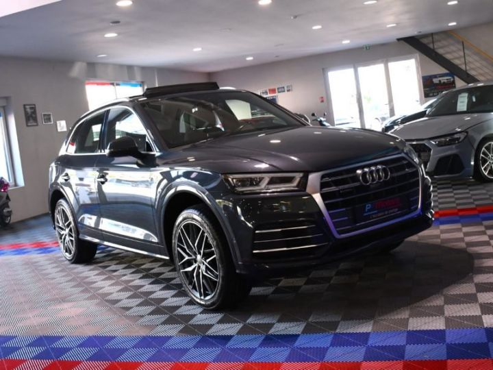 Audi Q5 Sport 40 TDI 190 Quattro GPS Caméra 360 TO Cuir Carbone Attelage Drive Volant Chauffant JA 20 - 2