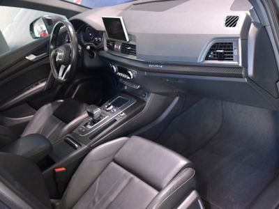 Audi Q5 Sport 40 TDI 190 Quattro GPS Caméra 360 TO Cuir Carbone Attelage Drive Volant Chauffant JA 20   - 7