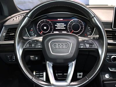 Audi Q5 Sport 40 TDI 190 Quattro GPS Caméra 360 TO Cuir Carbone Attelage Drive Volant Chauffant JA 20   - 13