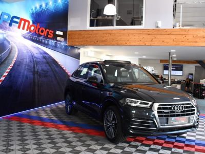 Audi Q5 Sport 40 TDI 190 Quattro GPS Caméra 360 TO Cuir Carbone Attelage Drive Volant Chauffant JA 20   - 17