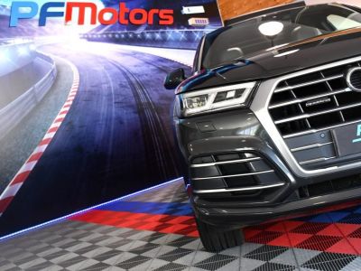 Audi Q5 Sport 40 TDI 190 Quattro GPS Caméra 360 TO Cuir Carbone Attelage Drive Volant Chauffant JA 20   - 32