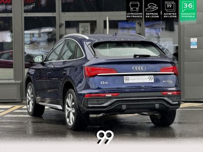 Audi Q5 Sportback Quattro 50 TFSIe Stronic design air suspension sièges cuir sport led loa lld cr&e   - 8