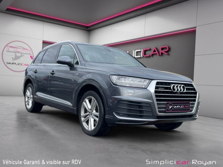 Audi Q7 30 V6 TDI Clean Diesel 272 Tiptronic 8 Quattro 7pl S line Garantie 1 AN - 1