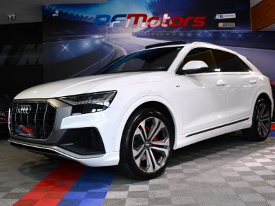 Audi Q8 S-Line 50 TDI 286 Quattro Tiptronic 8 GPS Attelage Caméra TO Keyless Cuir Suspension Pneumatique Bang Olufsen JA 22 Pas De Malus   - 7