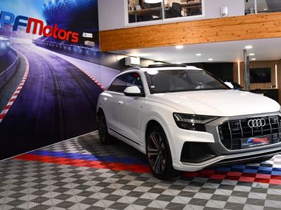 Audi Q8 S-Line 50 TDI 286 Quattro Tiptronic 8 GPS Attelage Caméra TO Keyless Cuir Suspension Pneumatique Bang Olufsen JA 22 Pas De Malus   - 10