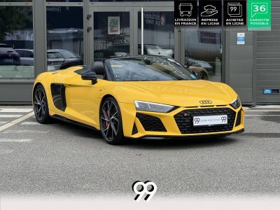 Audi R8 Spyder Quattro 52 V10 PACK CUIR SPOILER AR CARBONNE BRILLANT GTIE 02/27 - MALUS INCLUS LIVRAI   - 3