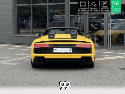 Audi R8 Spyder Quattro 52 V10 PACK CUIR SPOILER AR CARBONNE BRILLANT GTIE 02/27 - MALUS INCLUS LIVRAI   - 7