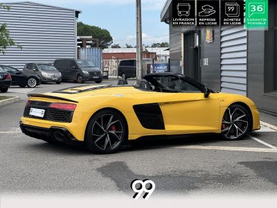 Audi R8 Spyder Quattro 52 V10 PACK CUIR SPOILER AR CARBONNE BRILLANT GTIE 02/27 - MALUS INCLUS LIVRAI   - 9